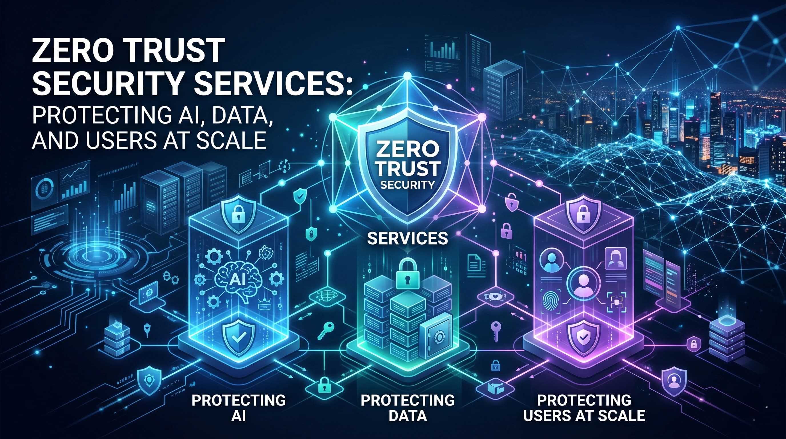 Zero Trust Security Services: Protecting AI, Data, and Users at Scale
