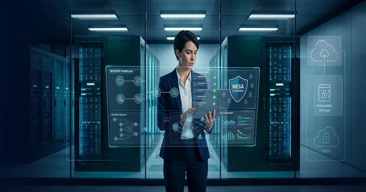 Disaster Recovery Strategy: Passing Your Next NESA Audit
