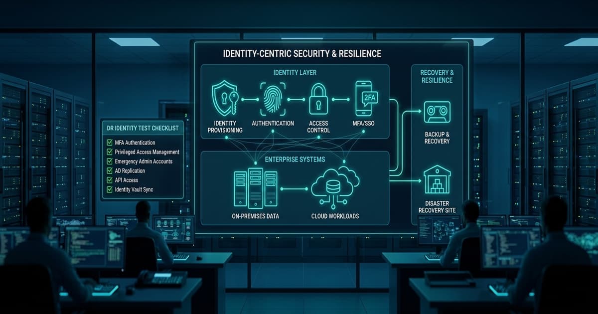 Disaster Recovery Services: Securing Identity to Stop Failover Outages
